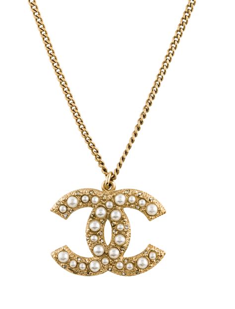 chanel double cc necklace replica|fake chanel necklace.